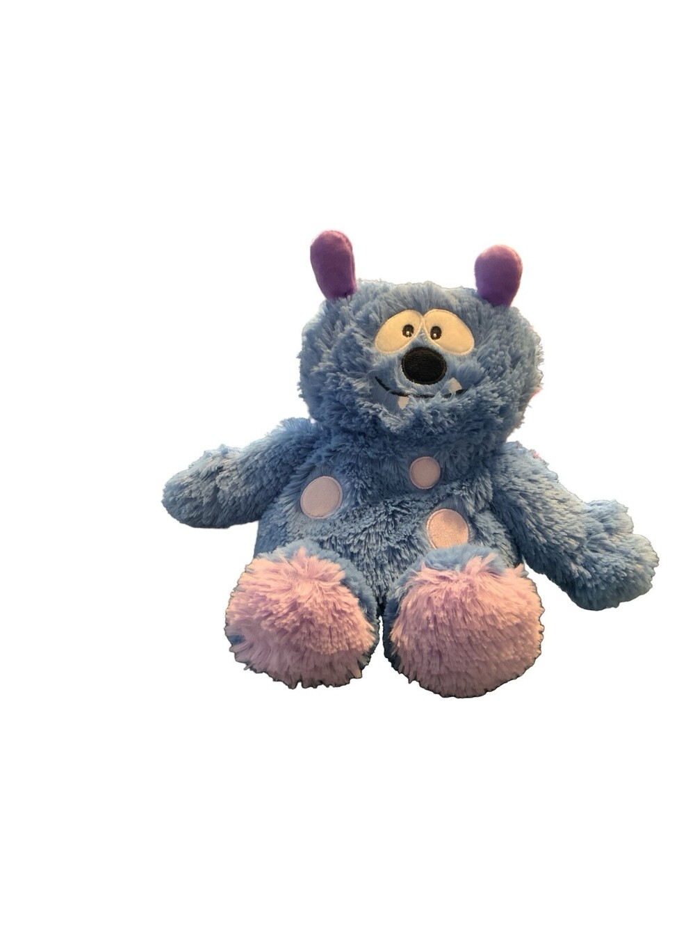 Warmies **Blue Monster** Microwavable Chill-able Weighted Stuffed Animal